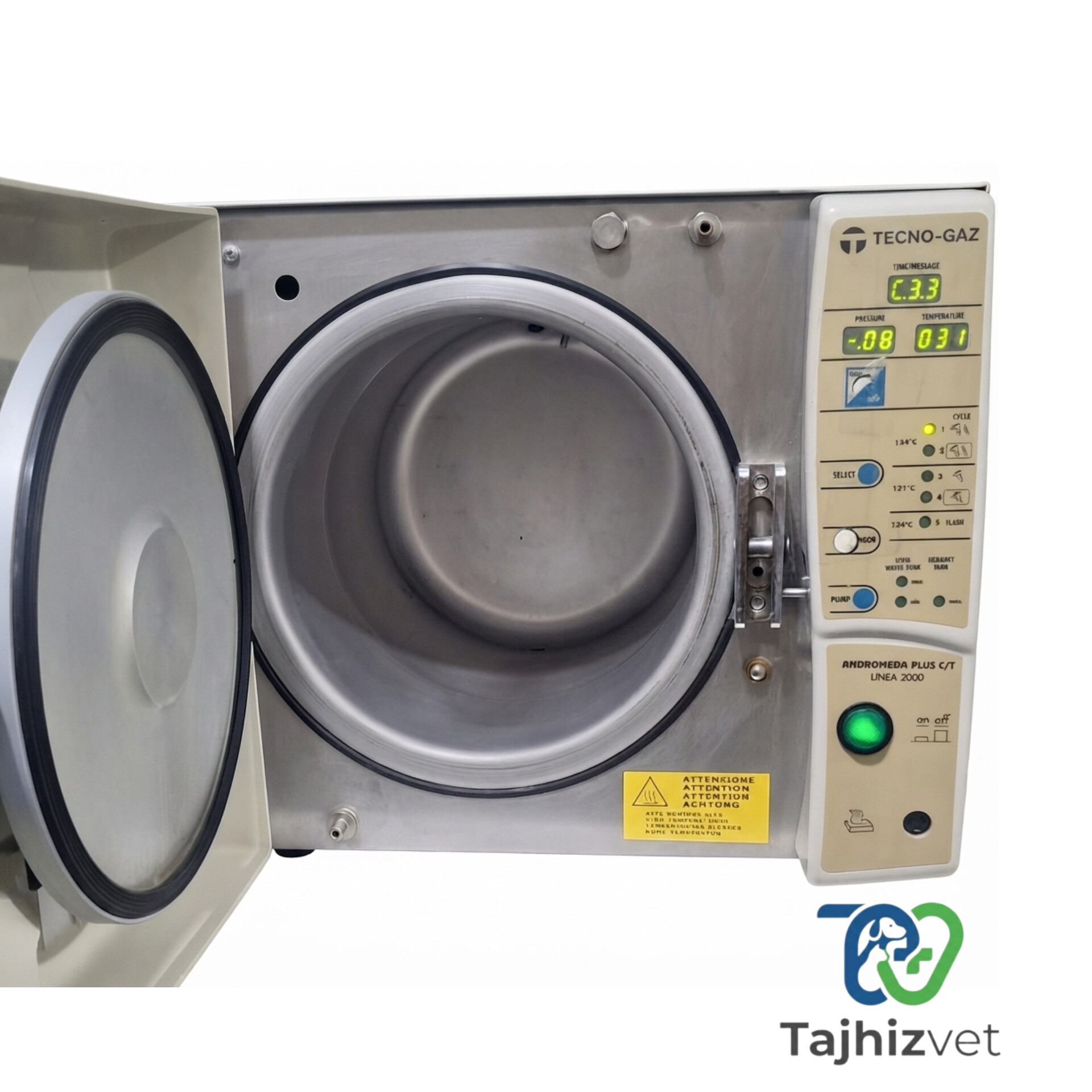 اتوکلاو رومیزی مدل TECNO-GAZ