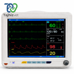 مانیتور علائم حیاتی دامپزشکی برای پایش ECG، SpO2، فشار خون و دمای بدن حیوانات