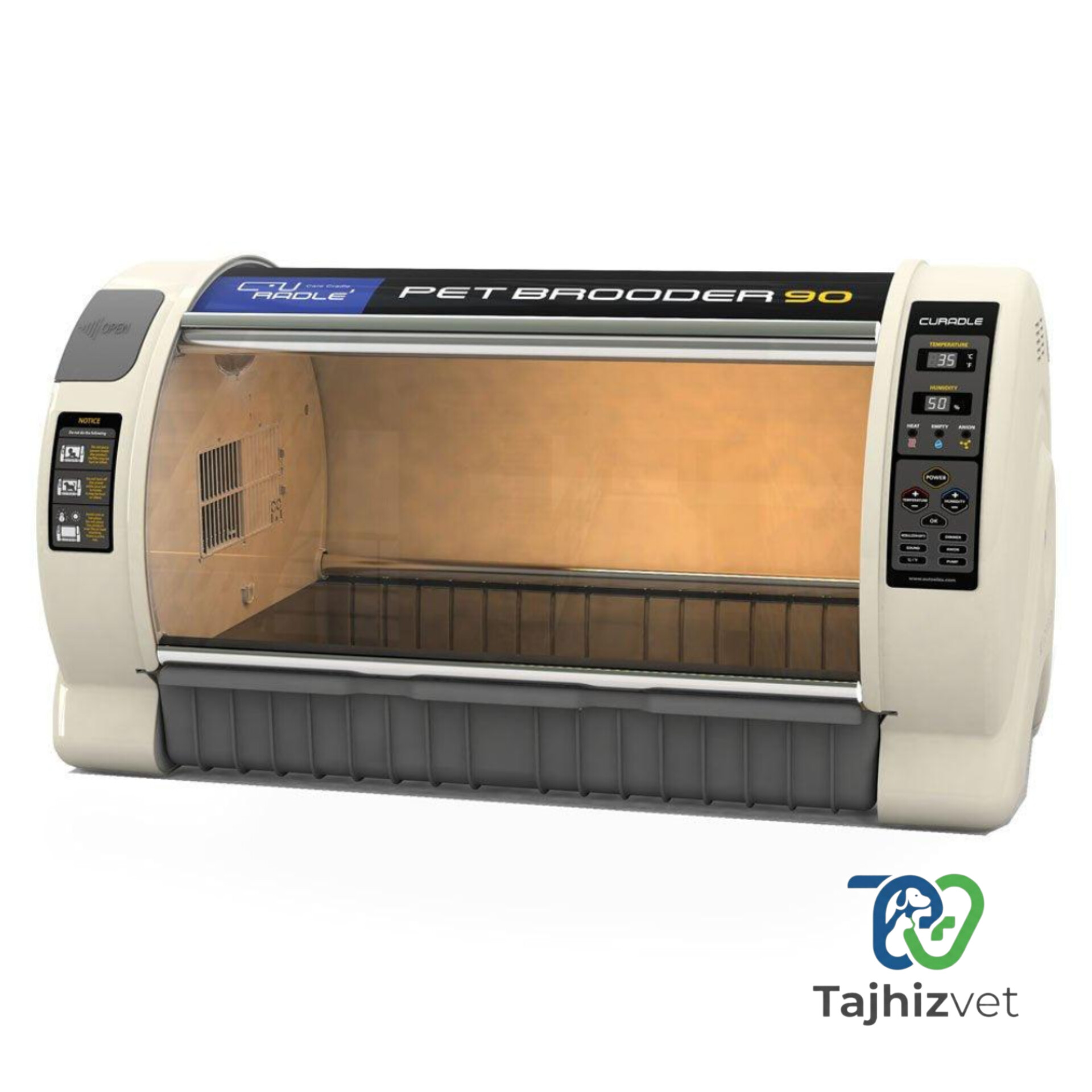 انکوباتور CURADLE مدل PET BROODER 90