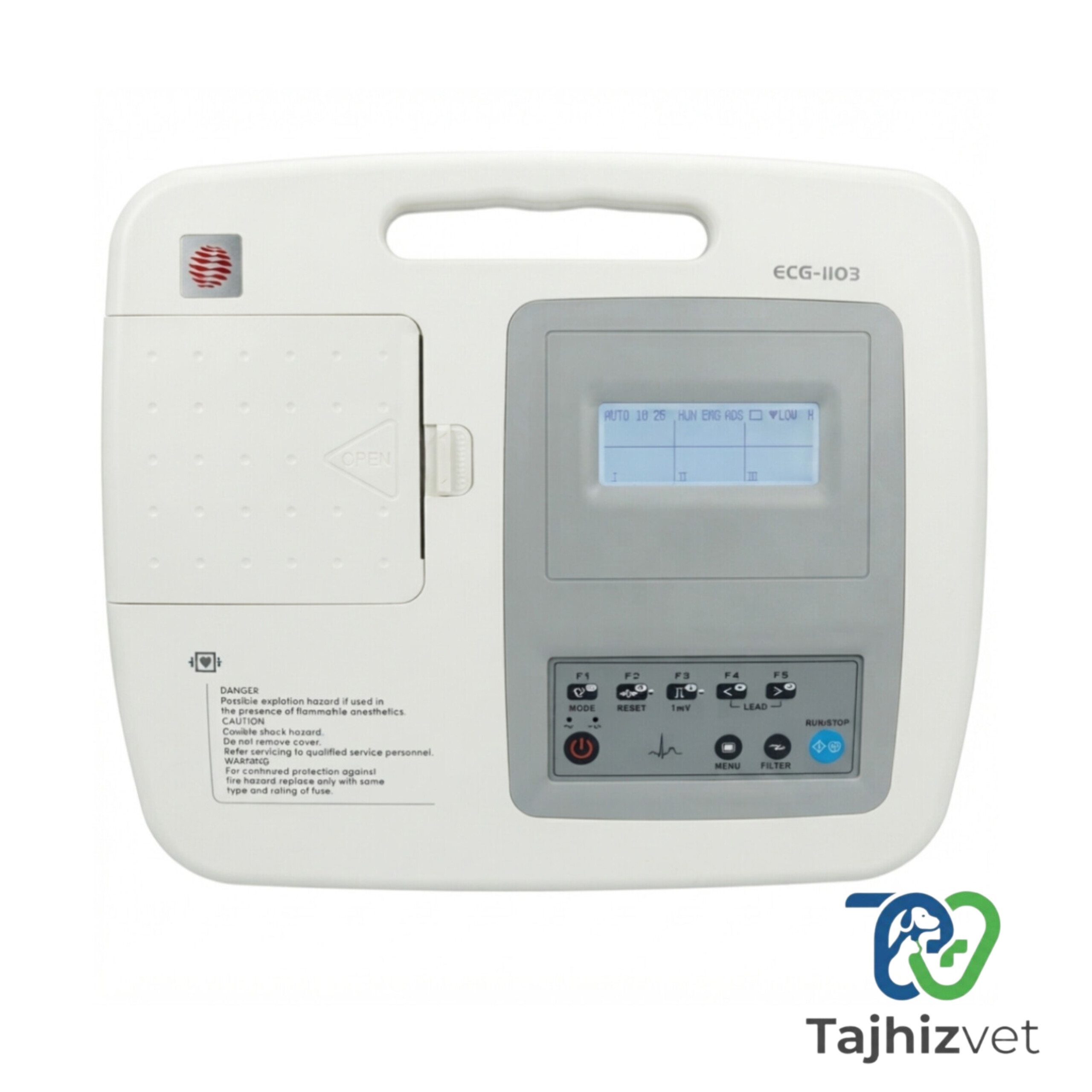 نوار قلب 3 کاناله CAREWELL مدل ECG-1103