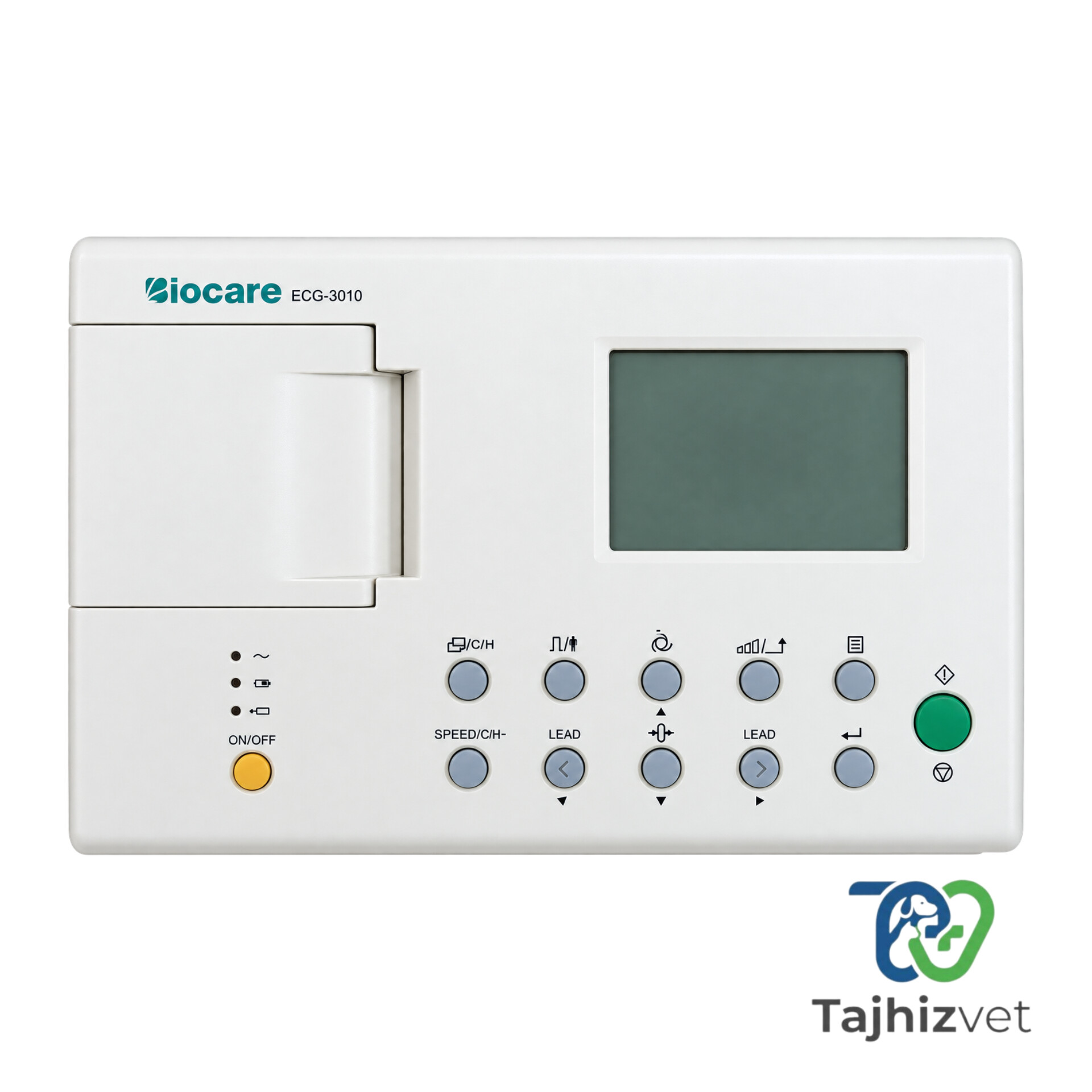دستگاه نوار قلب BIOCARE مدل ECG-3010
